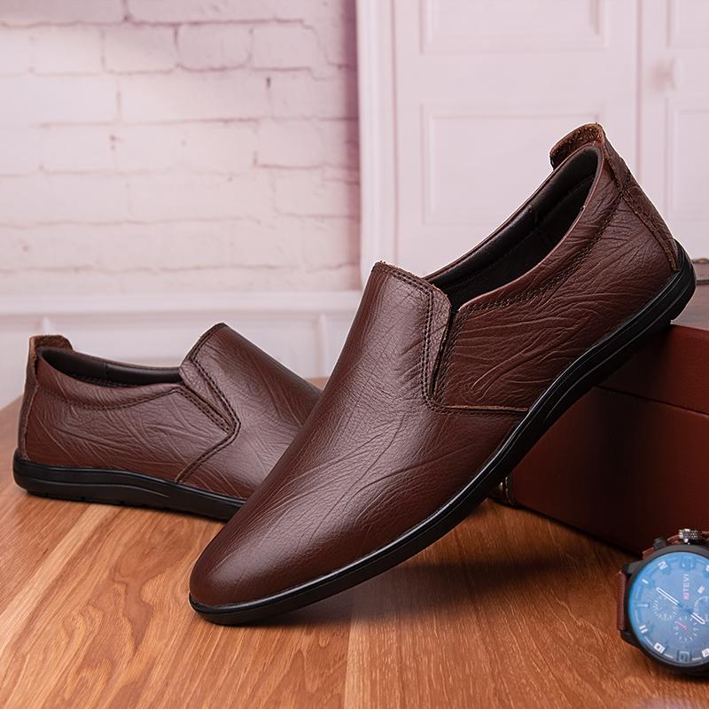 Новые итальянские туфли из натуральной кожи, мужские мокасины, повседневные туфли на плоской подошве, роскошные брендовые мягкие мужские мокасины, удобные туфли-лодочки без застежек