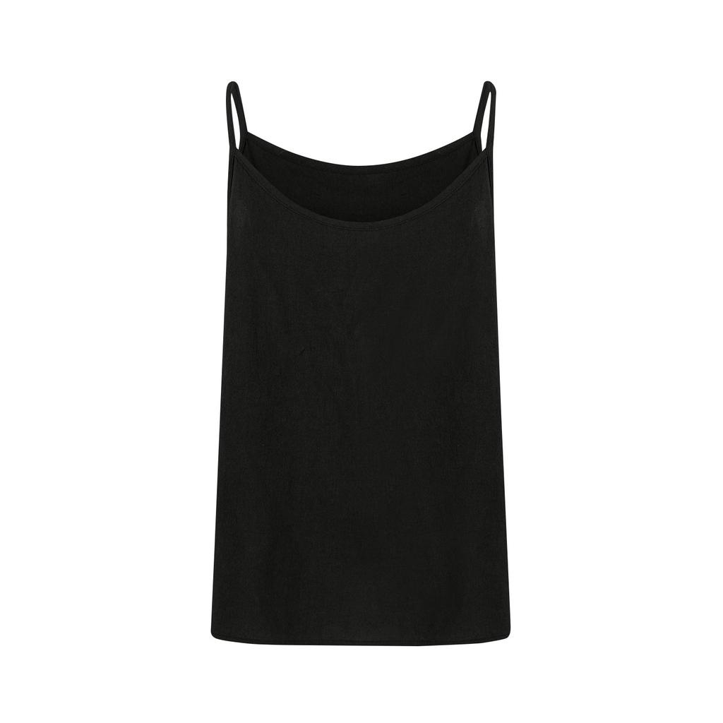 Women's Cotton And Linen Camisole Vest, Women's Summer Loose Sleeveless Versatile Bottom Top