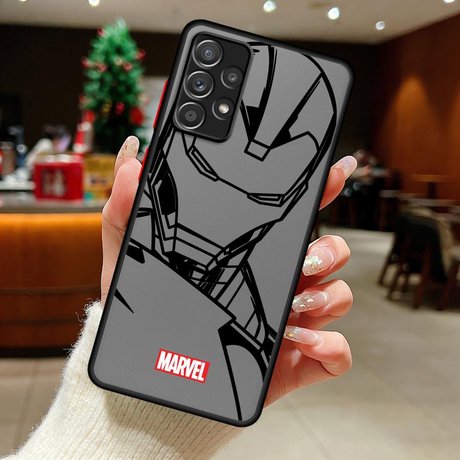 Чехол для Samsung Galaxy A73 A33 A34 A36 A17 A52 A52S A72 A53 A16 A15 A35 A14 A23 A54 A56 A55 Чехол для телефона Marvel Sipiderman