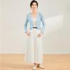 Women's Mulberry Silk Blend V-Neck Cardigan