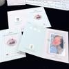 10Pcs Cute Korean Kpop Photocard Holder 3-inch Photocard Back Card Foldable Card Holder Decor Paper Board DIY Packing Material