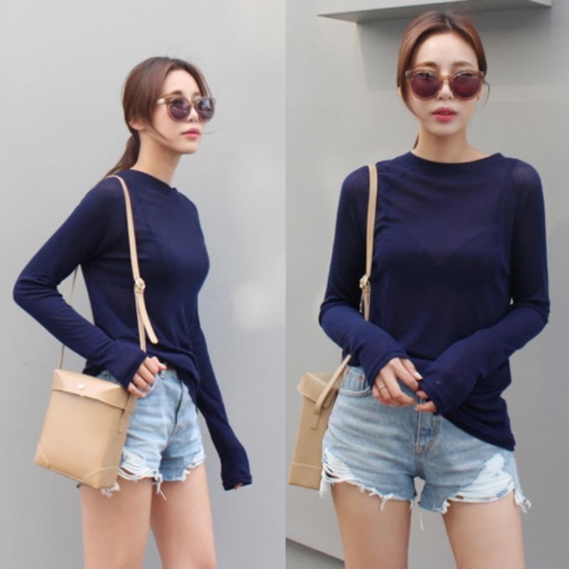 Casual and Comfortable Long Sleeved T-shirt Top for Women
