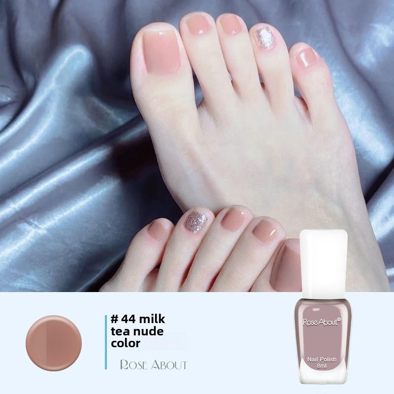 Летний маникюр, без выпечки, стойкий и быстросохнущий, на водной основе, без запаха, рвущийся, прозрачный как лед нюдовый лак для ногтей