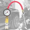 1 4  Trunk Motorcycle Tire Tyre Pressure Dial Gauge Air Inflation Inflator Pump Gun