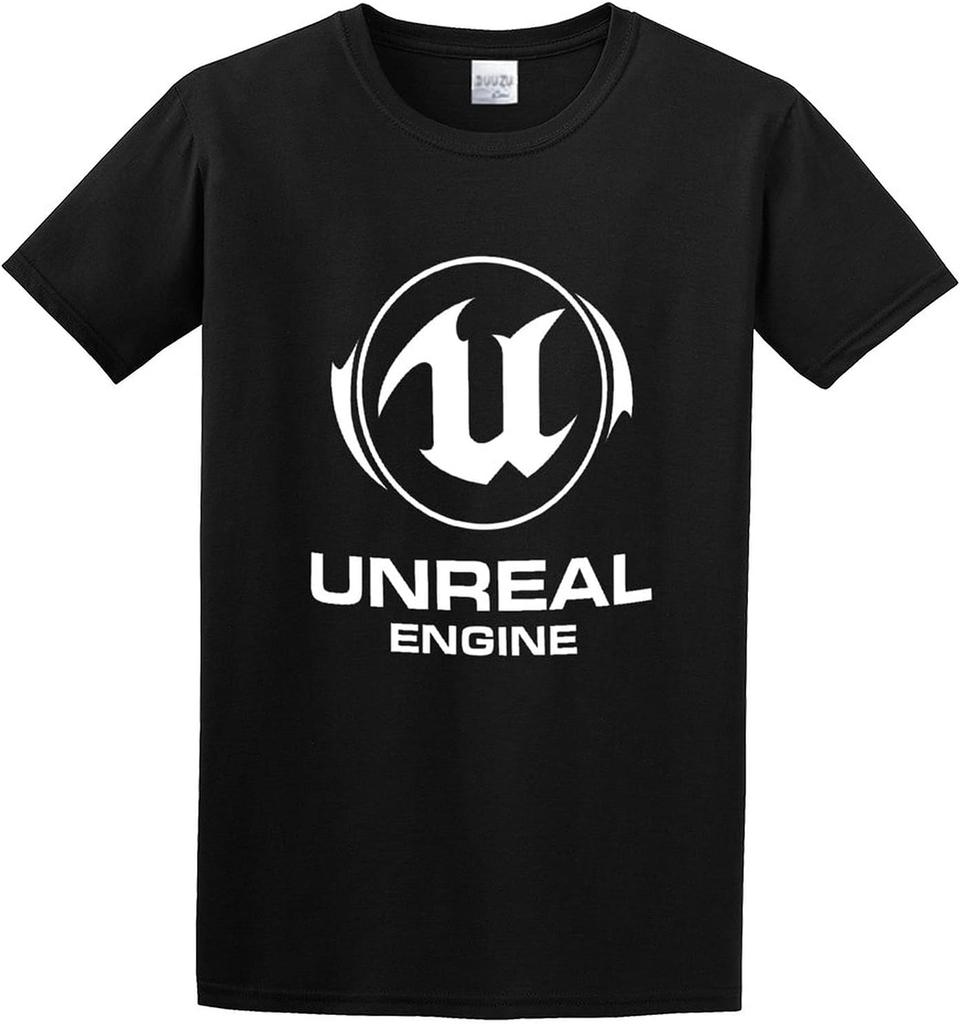 Unreal Engine Logo Men's Cotton Shirt