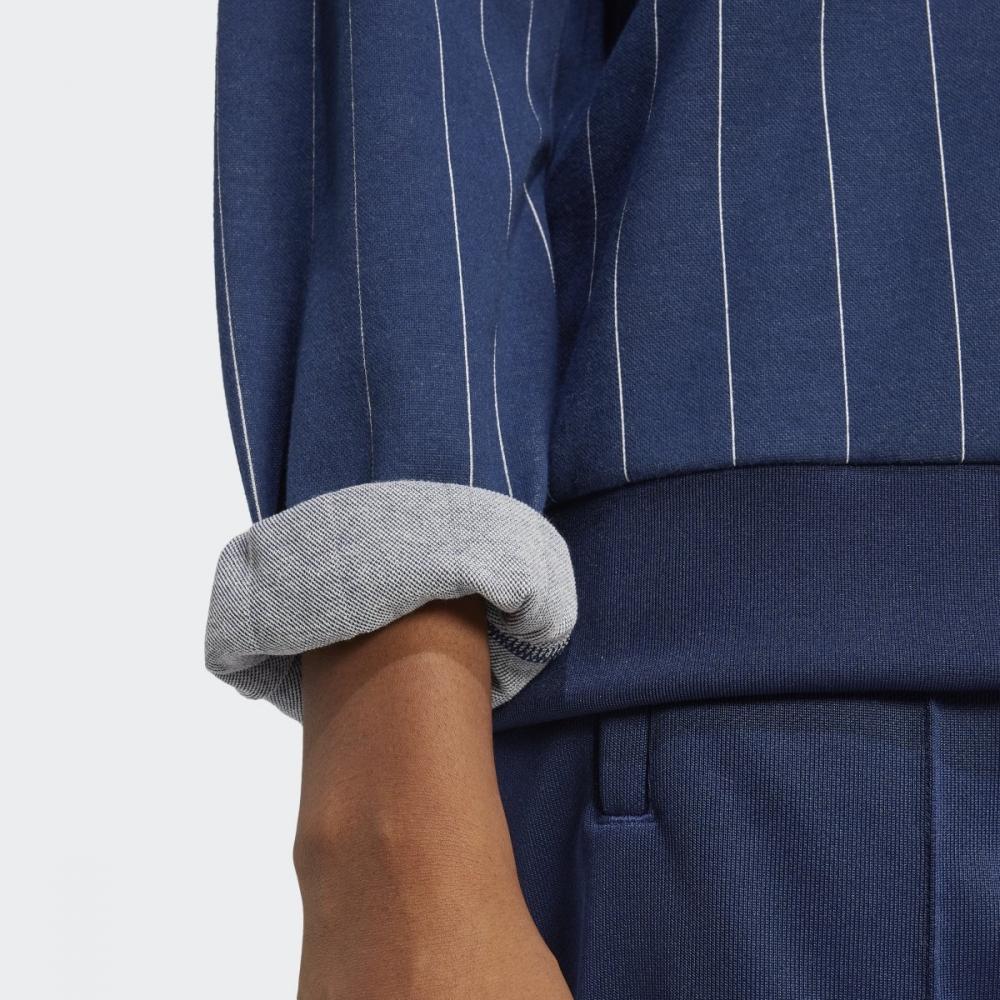Adidas Pinstripe Graphic Sweatshirt Jj3488