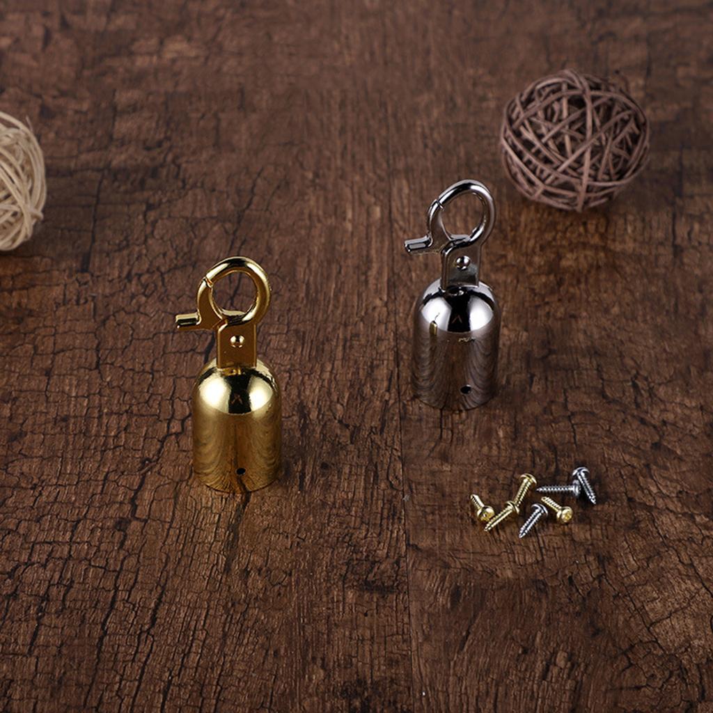 2 шт. прочных наконечников для троса из нержавеющей стали с крючками для крепления пеньков и заборных тросов на открытом воздухе