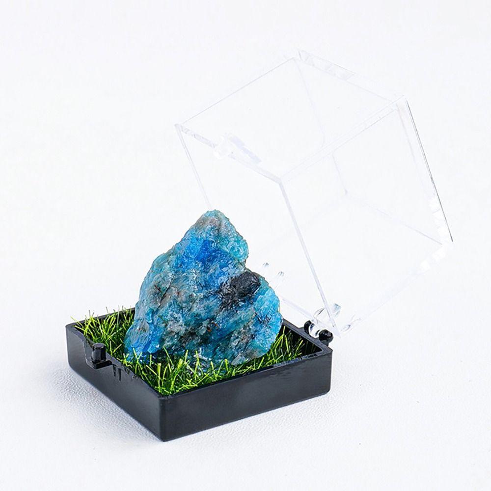 Многоцветный природный минеральный образец неправильной формы кристаллический камень образцы подарки руда коробки