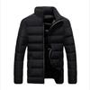 Men's Winter Thickened Warm Plus Size Sports Jacket Youth Stand-up Collar Simple Casual Jacket