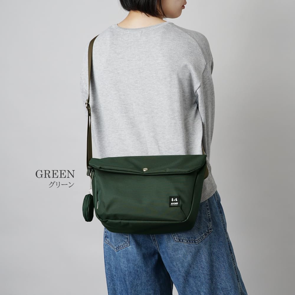 Shoulder Bag Green [Moomin] 4.5L RMNK-02