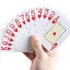 WPT Крупный шрифт Техасский холдем Прочные водонепроницаемые ПВХ игральные карты