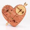 iDventure Tin Woodman's Heart Mechanical Treasure Chest - 3D Puzzle - Thinking Game - Puzzle Game - Patience Game - Logic Game - 3D Wooden Puzzle