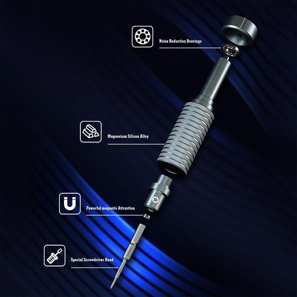 MECHANIC 6 In 1 Magnetic IShell MAX Mortar Precision Screwdriver Set Mini Cross Phillips Y T2 for Phone Disassembly Repair Tools