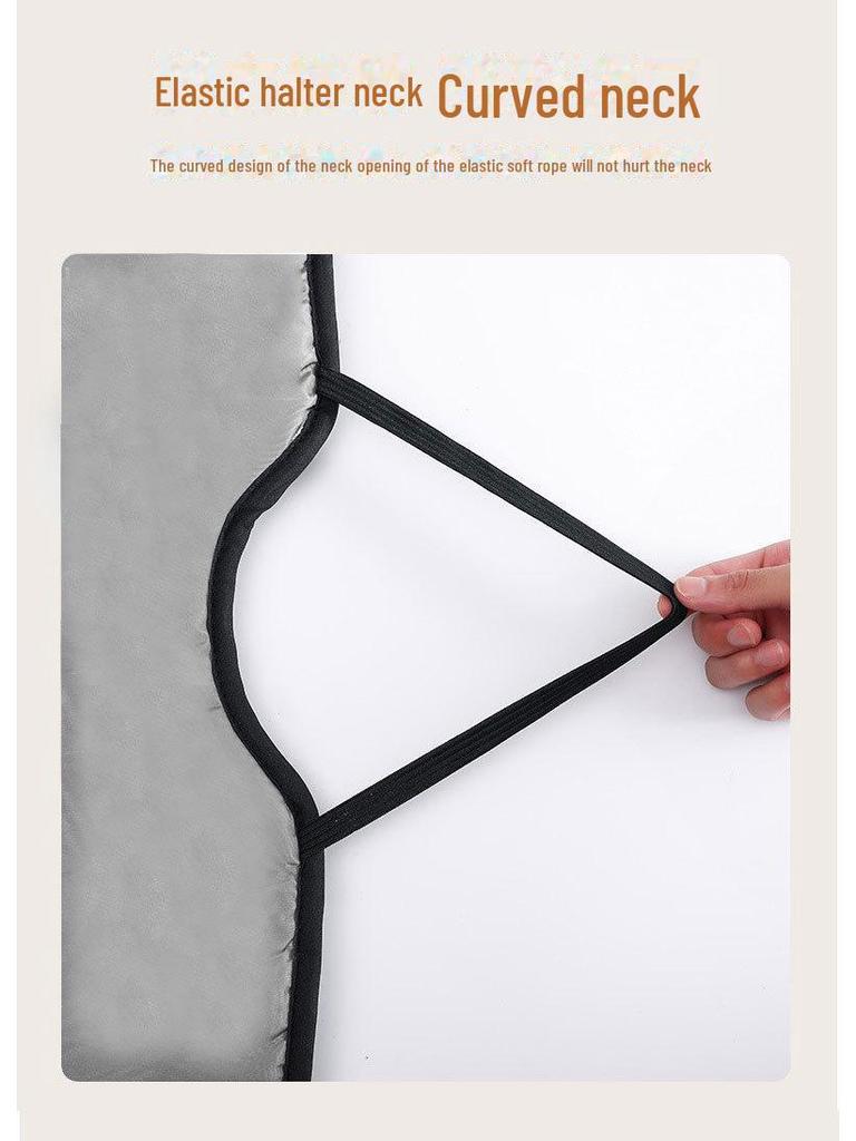 Водонепроницаемое, грязеотталкивающее одеяло на лобовое стекло электромобиля — защита шеи от холода осенью и зимой (Твердый цвет)