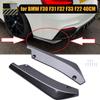 2PCS 40CM Rear Bumper Canards Splitter Side Spoiler Cover Trim Sticker Universal For BMW F30 F31 F32 F33 F22 Car