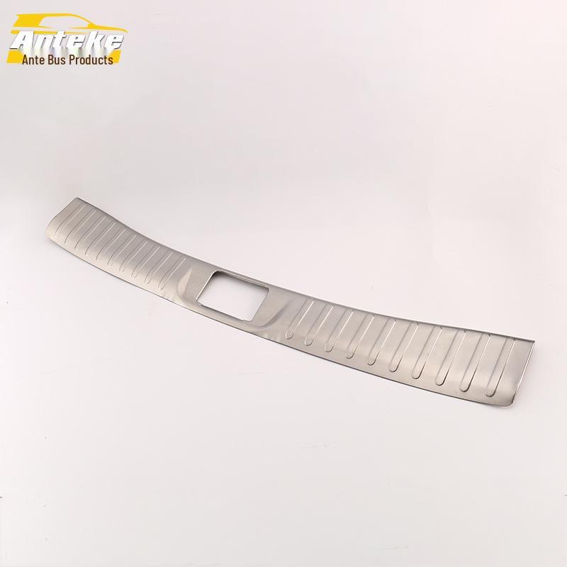 Защитная накладка заднего бампера из нержавеющей стали для моделей Tiida 16-го года – Аксессуар для защиты багажника