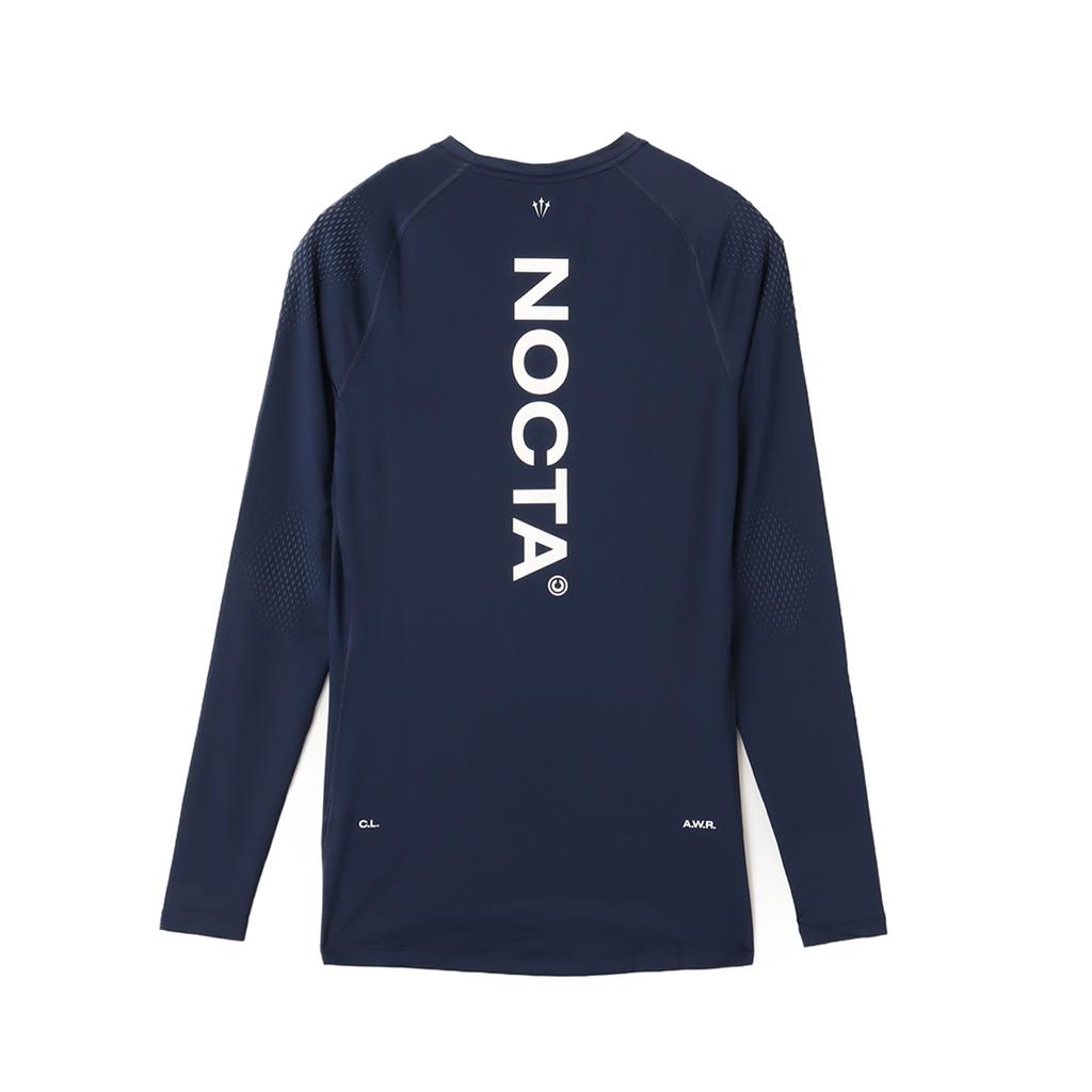 Nike X Drake Nocta Collection Ss24 Nrg футболка с длинным рукавом мужские топы синяя DN0001-419