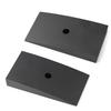 Rear Suspension Leaf Spring Shim Kit Rear 6 Degree, 2.5 Inches Wide Black silver Replace 18206.01 MS-WSC60