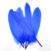 20PCS Hard Stick Colourful Goose Feathers Plumes Swan for Home Decoration Crafts DIY Jewelry Making Table Centerpieces 15-20cm