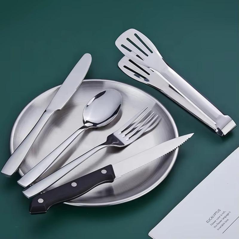 Набор посуды для пикника на 2 человека с тарелкой, ложкой, ножом, вилкой, посуда для пикника на открытом воздухе, набор посуды для кемпинга