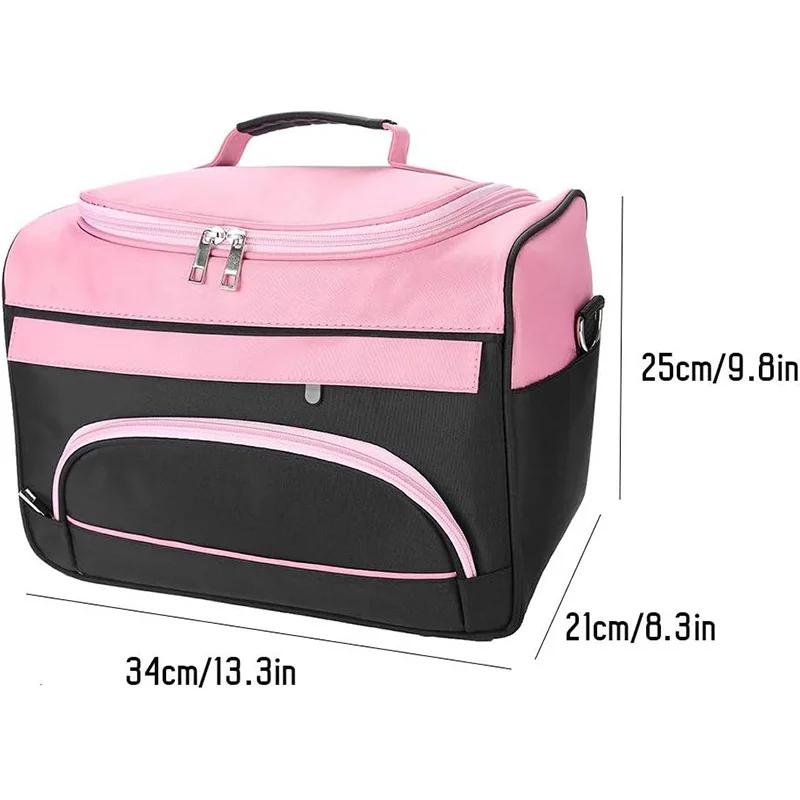 Профессиональная косметичка, кейс для хранения инструментов для салона красоты, органайзер для косметики, портативная дорожная сумка для парикмахера