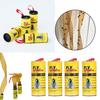 4 Rolls Insect Bug Glue Paper Killer Fly Catcher Trap Ribbon Strip Sticky Tape