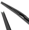 Fiat Doblo 2001- rear wiper arm + blade METAL version with FLAP
