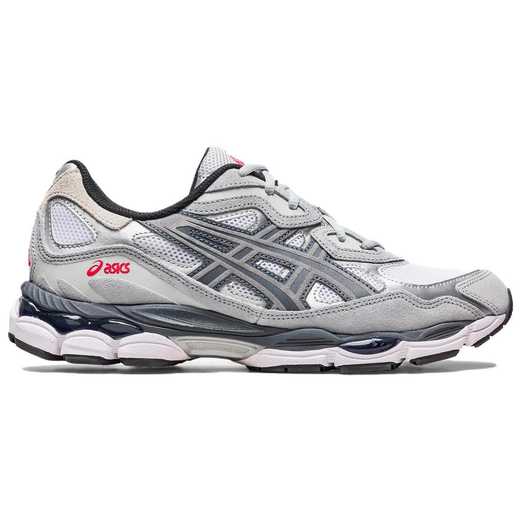 Asics GEL NYC Текстиль, Синтетическая кожа Низкие Повседневная Обувь Унисекс Серый 1201A789-102