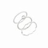 noonoo fingers white bezel ring