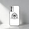Чехол для телефона I-Illuminati для Samsung S25, S24, S21, S22, S23, S30, Ultra, S20, Plus, Fe, Note, 5G Черный