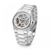 Официальный головной офис Оригинальные мужские металлические часы Geiger Ge1228wS Skeleton Dial