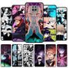 Silicone Case For Xiaomi Redmi Note 10 11 9 8 Pro 9S 8T 9A 9C 9T K50 Soft TPU Back Phone Cover Coque Funda Jujutsu Kaisen Anime