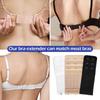 3pcs Bra Extenders Elastic Buckle Extension Intimates Accessories