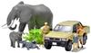 Tomytec Kaiyodo x Tomica Limited Vintage DioColle 64 29a Safari 2 Пикап Hilux 4WD с частично двойными фигурками и аксессуарами из АБС-пластика и ПВХ