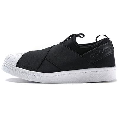 Женские кроссовки Superstar Slip On Core Black Cloud White S81337