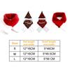 Cat Dog Christmas Costume Santa Hat With Scarf &Small Dogs - Funny Santa Hat And Scarf Outfit For Holiday Photos
