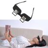 Funny Lazy Periscope Horizontal Reading TV Sit View Glasses On Bed Lie Down Bed Prism Spectacles Newspaper The Lazy Glasses