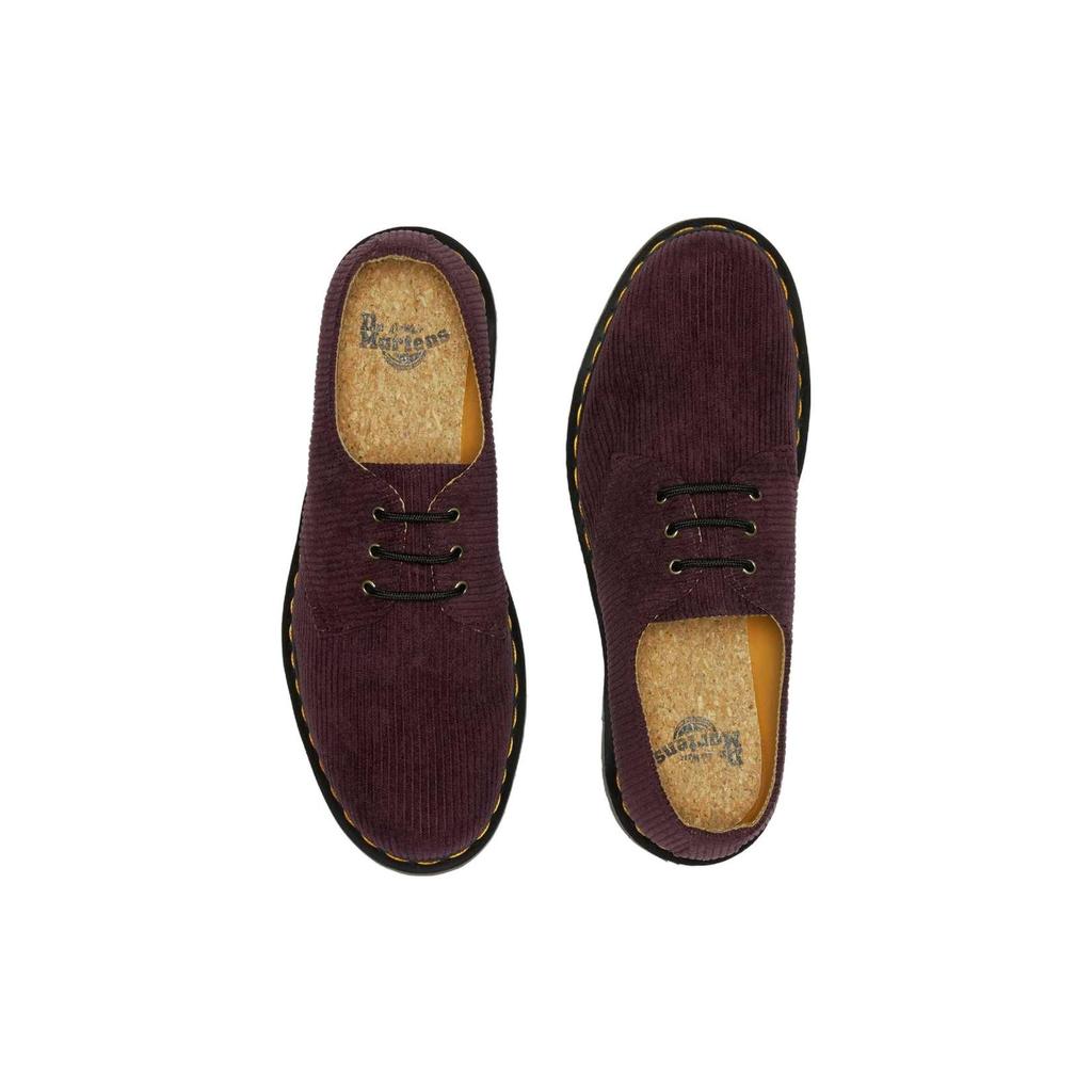 Доктор. Martens Ботинки на шнуровке с круглым носком, низкие, повседневные, кроссовки унисекс, бордовый 27770601