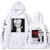 Худи рэпера Lil Peep Hellboy Crybaby с принтами Мужская и женская одежда Эстетичные Свободные Повседневные Свитшоты