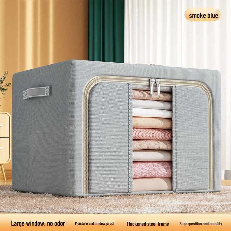 Очень большая складная коробка для хранения из Оксфордской ткани для шкафа - Утолщенная и вместительная