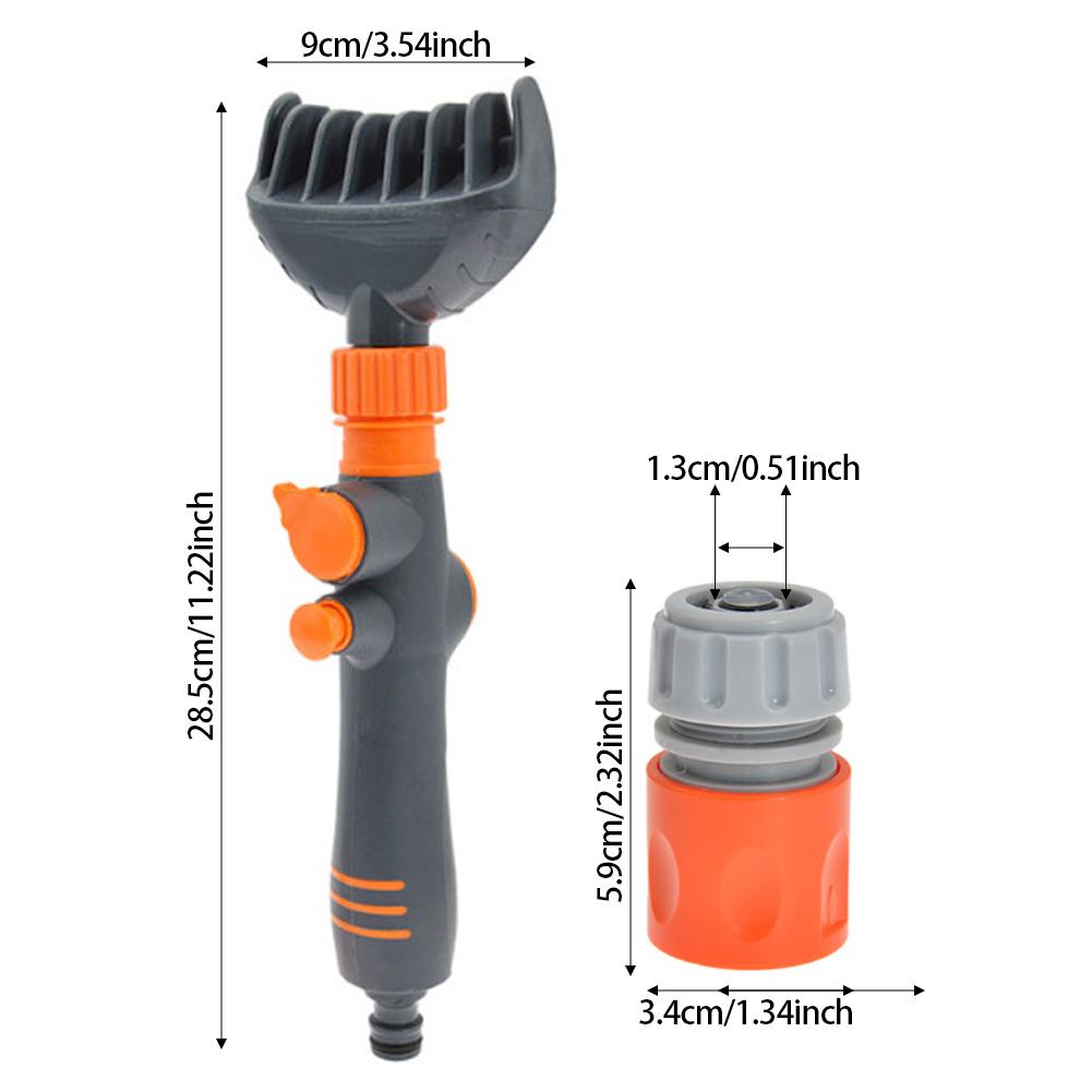 Hand-Held Power Water Sprayer Paper Core Cleaning Wand Pool Cleaning Brush Household Cleaning Equipment