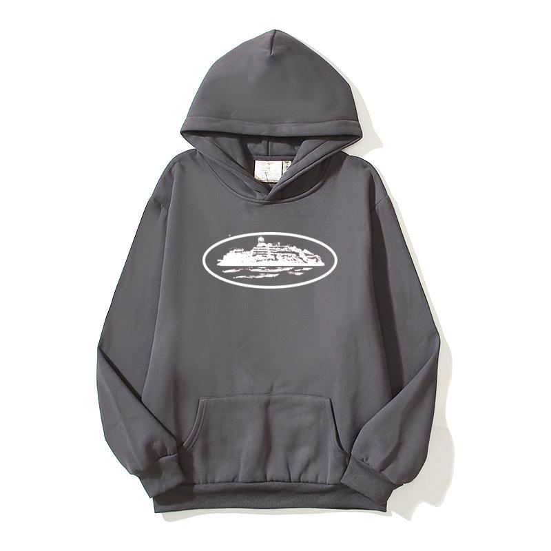 Комплект Худи и Штанов Corteiz Alcatraz Унисекс Свободного Кроя Streetwear