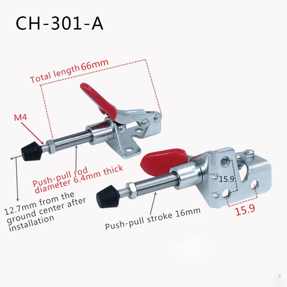 Toggle Clamp Quick Horizontal Clamp Holding Capacity 50kg Stable Clamping Force