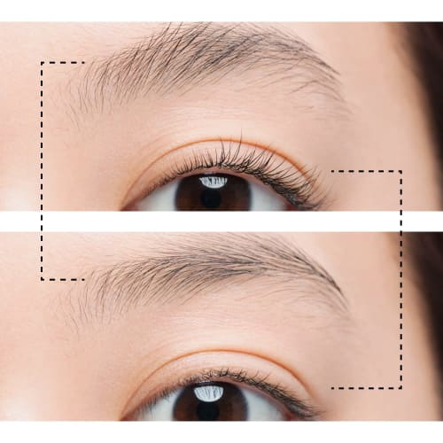 UZU BY FLOWFUSHI Motemascara Clear For False Eyelashes and Eyebrows Eyelash Care Water Resistant Hot Water Off Alcohol Free Hypoallergenic