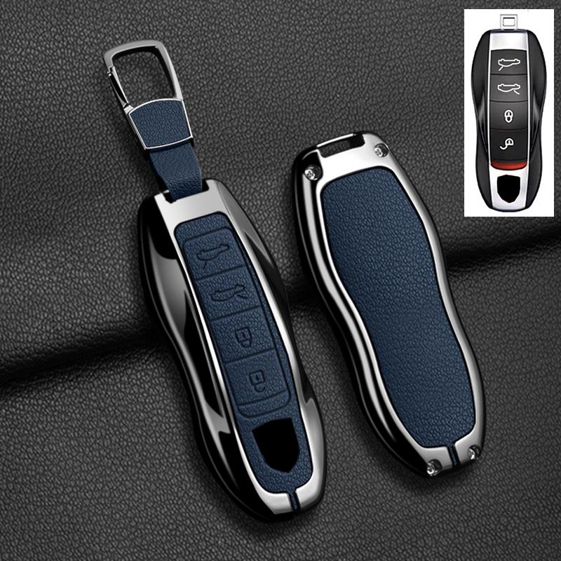 AABKR1 Car Key Case Cover For Porsche Cayenne 958 911 Lepin 996 Macan Boxster Panamera 997 944 924 Panamera 718 971 9YA Protect Keychai
