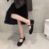 Fashion Spring 2024 Fashion Brand Lolita Dress Shoes New Mujer Zapatos Comfortable Simple Clasps Basic Style Solid Color Zapatos