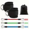 Tpe Resistance Bands Ankle Straps Fitness Set D-Ring Support Ankle Cuffs Yoga Gym Equipment Guard Leg Strength Safety Extensions