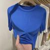 Women's Slim Fit Solid Color T-Shirt - Short Sleeve, Summer Top In Multiple Colors