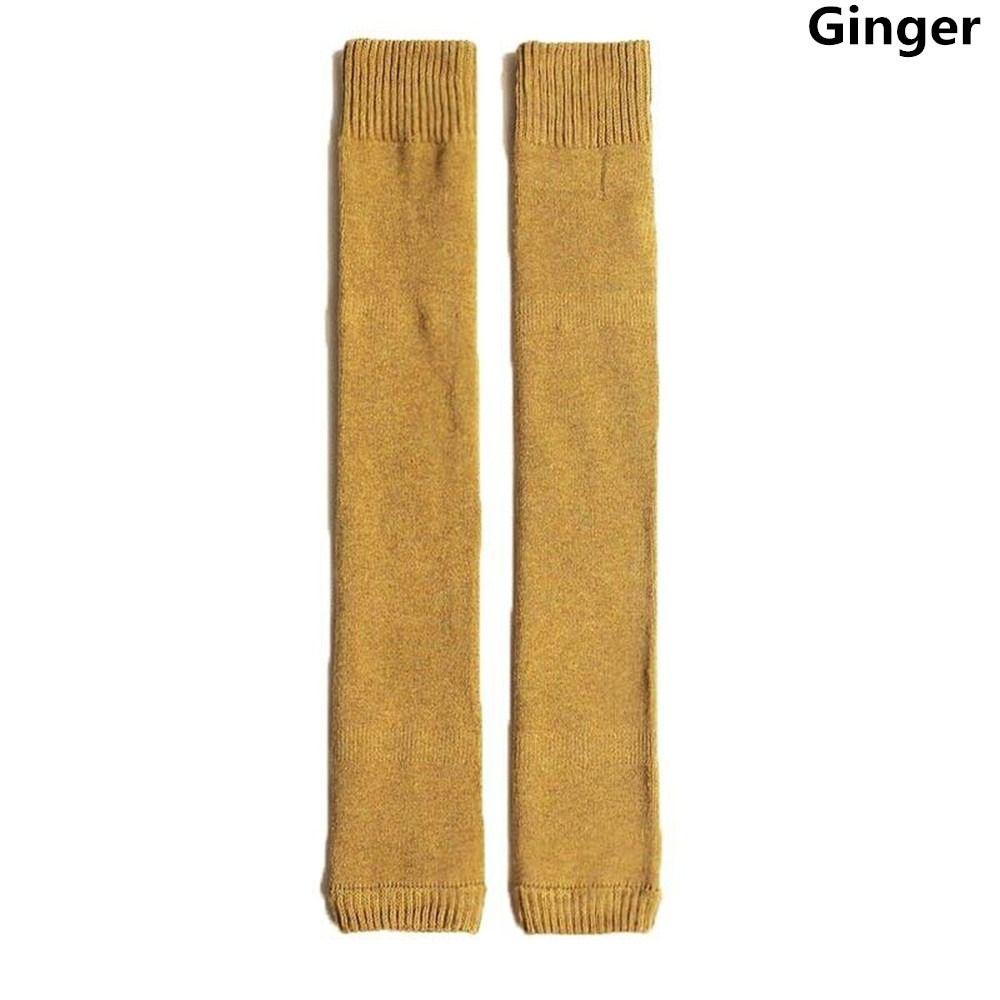 Soft Thick Warm Knitted Ankle Warmer Leg Warmers Long Boot Socks Foot Covers