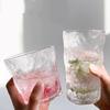 Стакан из ледяного стекла в стиле Инстаграм